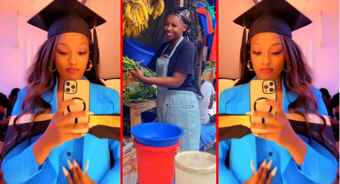 Scholastica KU graduate Now Mama Mboga
