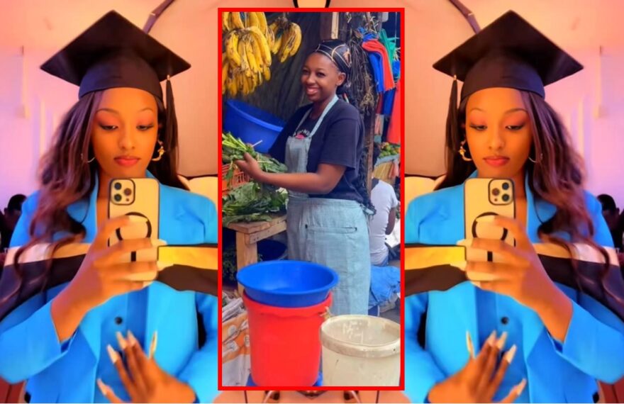 Scholastica KU graduate Now Mama Mboga