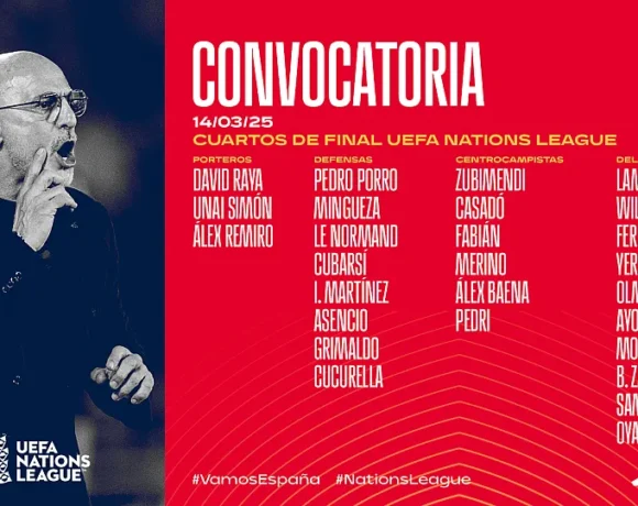 Spain’s 27-man squad for UEFA Nations League Quarter-Finals