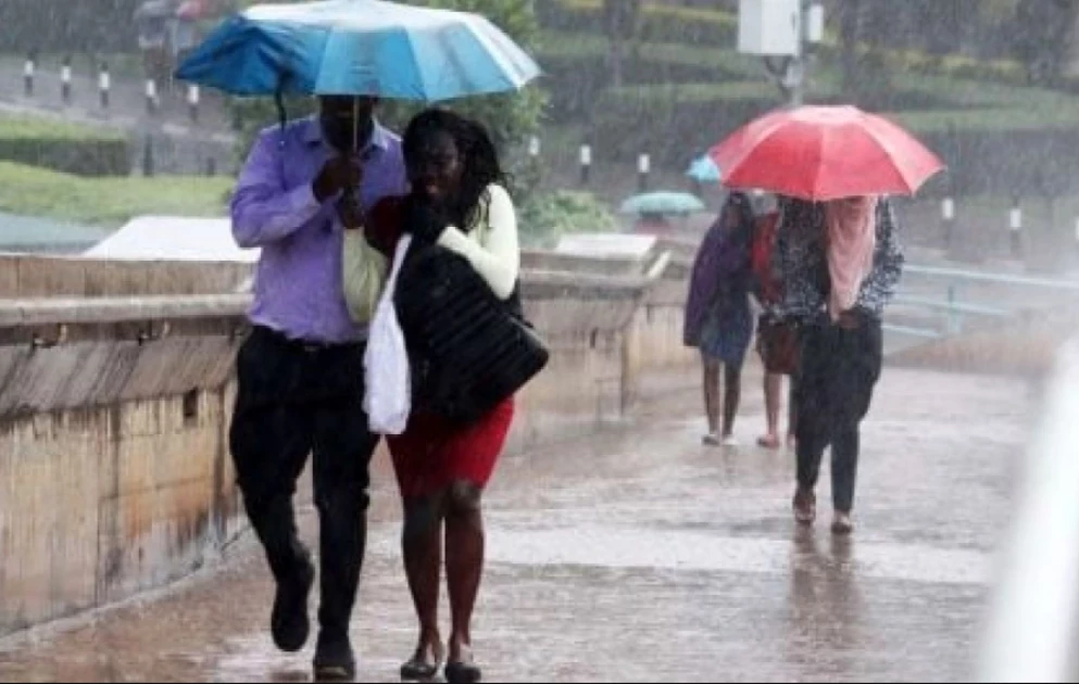 Rainfall in Nairobi