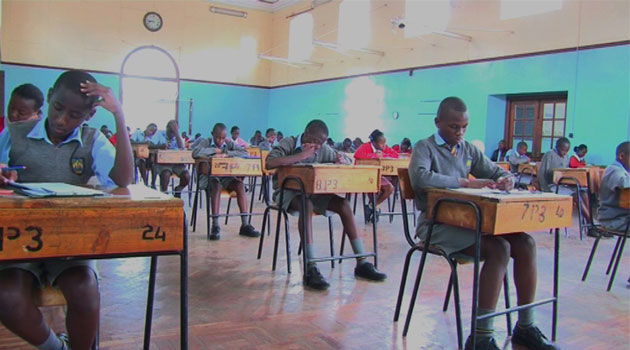 Learners taking national exams
