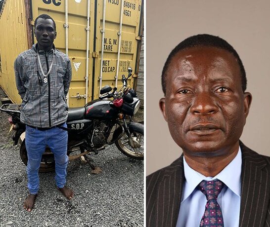 Arrested Suspect in Connection to MP Charles Were Shooting