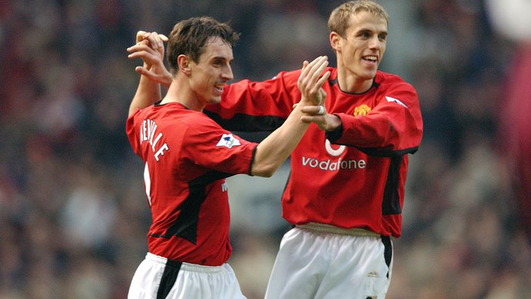 Garry and Phill Neville
