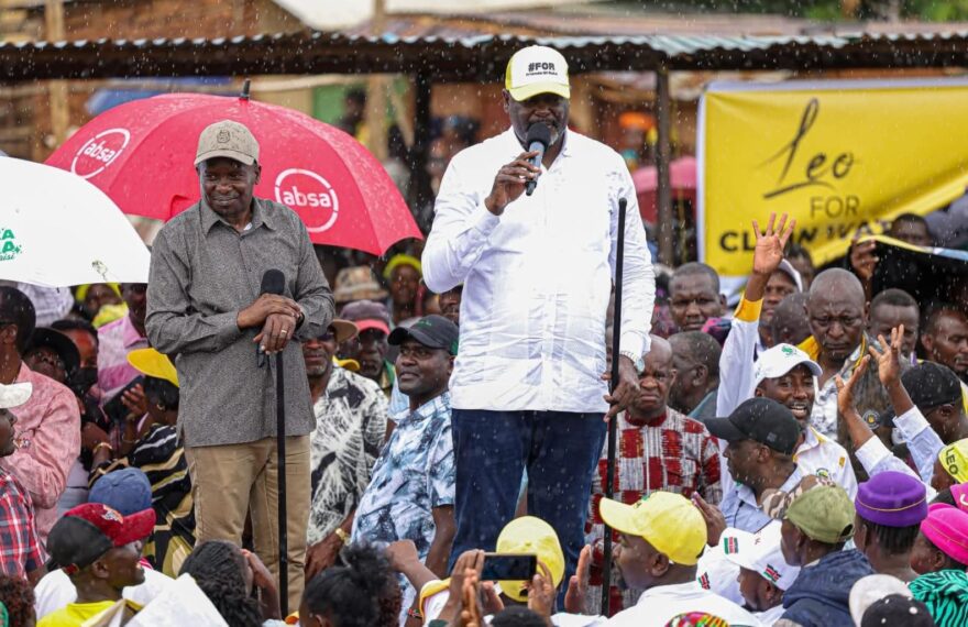 CS Ruku and Deputy Predisent