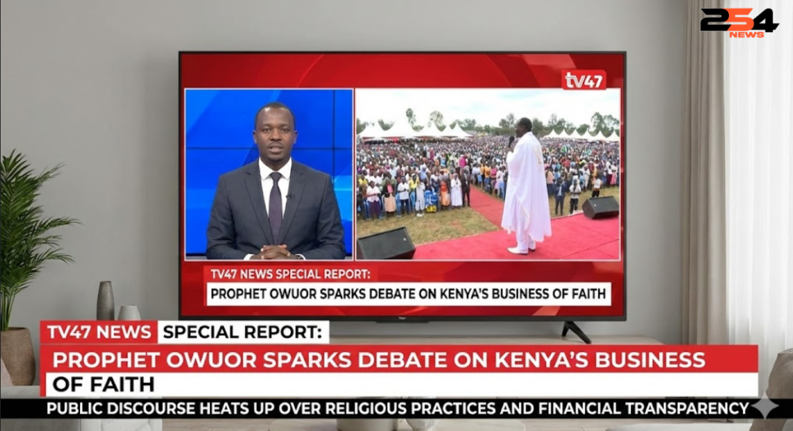 V47 Report on Prophet Owuor Sparks Debate on Kenya’s Business of Faith