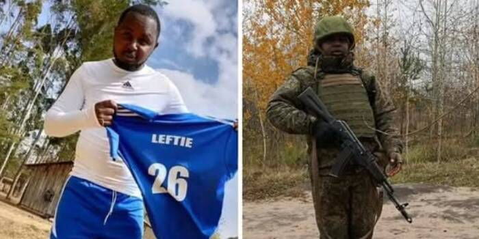 Russian Kenyan Soldier