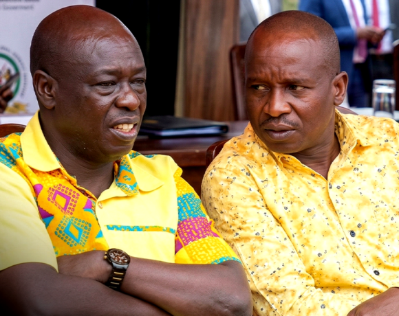 Deputy President Kithure Kindiki and former Deputy President Rigathi Gachagua amid growing political rivalry in Mt. Kenya region.