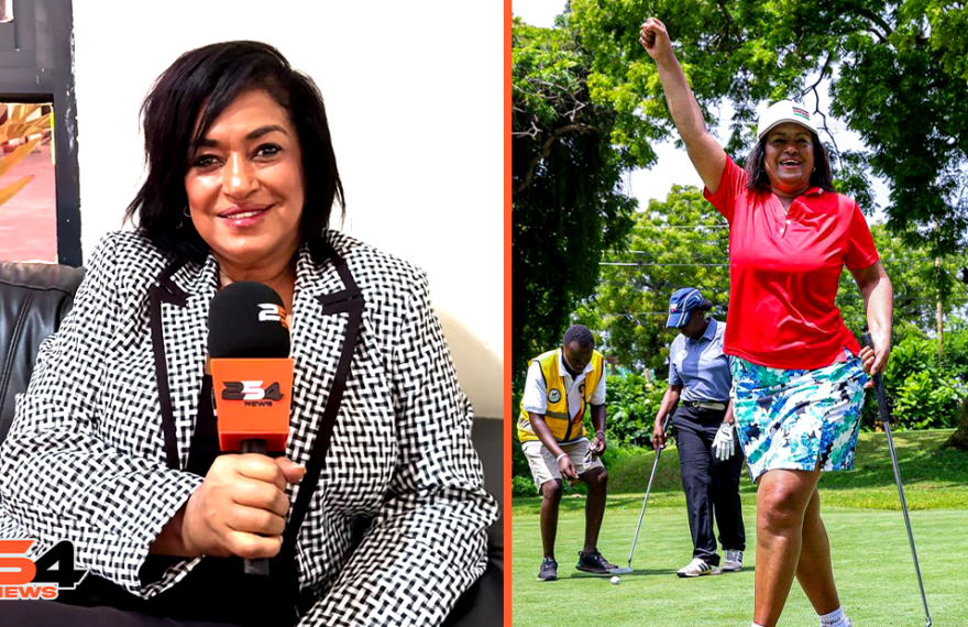 Esther Passaris addressing the media