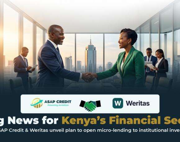 ASAP Credit, Weritas Target Institutional Investors in Kenya Micro-Loans