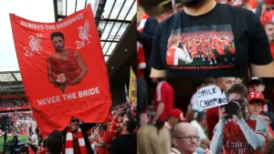 Always the bridesmaid' - Liverpool fans savagely mock Mikel Arteta and Martin Odegaard after beating Arsenal to Premier League title