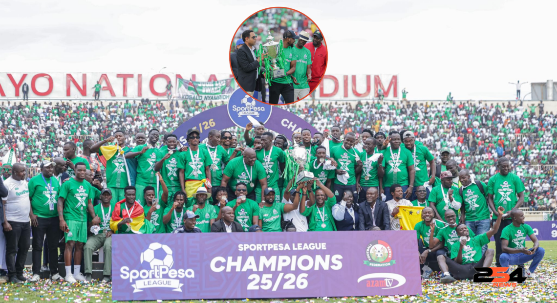 Gor Mahia Win Record 22nd League Title as Trophy Presentation Sparks Fan Backlash