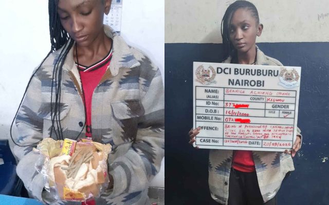 Buruburu Woman Arrested With 12 Bhang Rolls Hidden in Bread