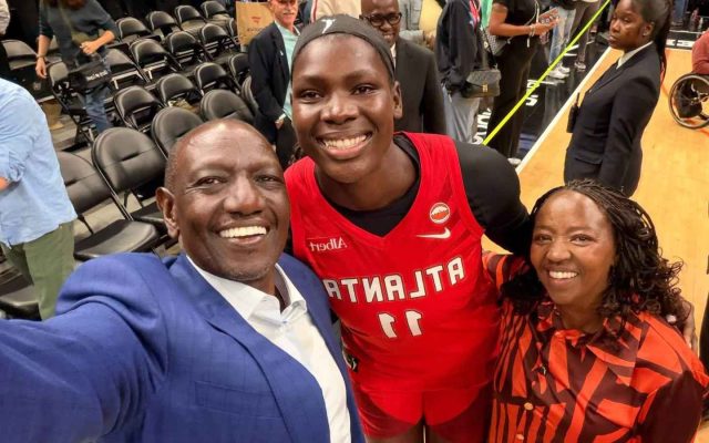 Ruto, Rachel Cheer Madina Okot in New York