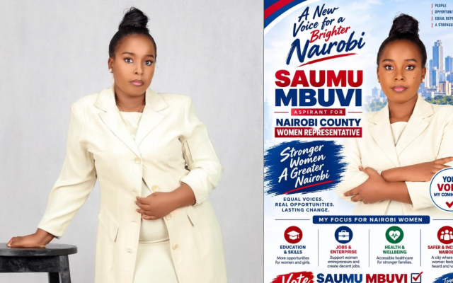 Saumu Mbuvi Enters Nairobi Race on NEDP Ticket