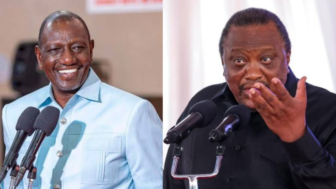 Uhuru Embraces Ruto’s ‘Sponyo’ Nickname at Murang’a Funeral