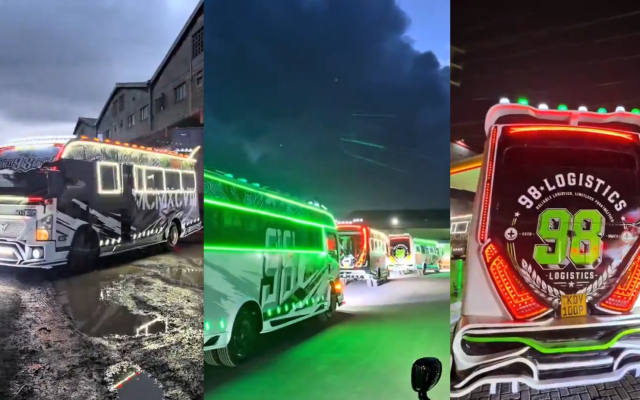 George Ruto Unveils Six New 98 Logistics Matatus in Nairobi