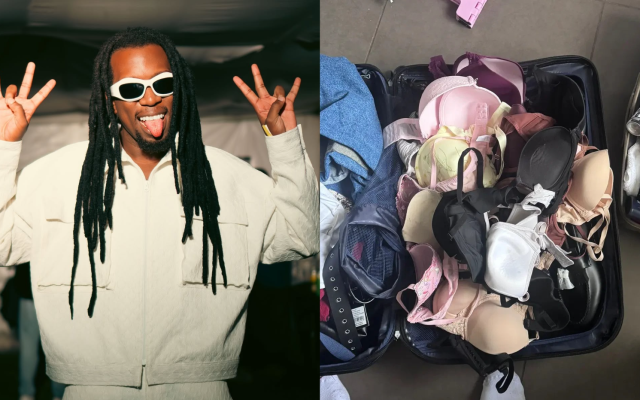 Charisma’s Bra Collection Leaves Him With Airport Dilemma