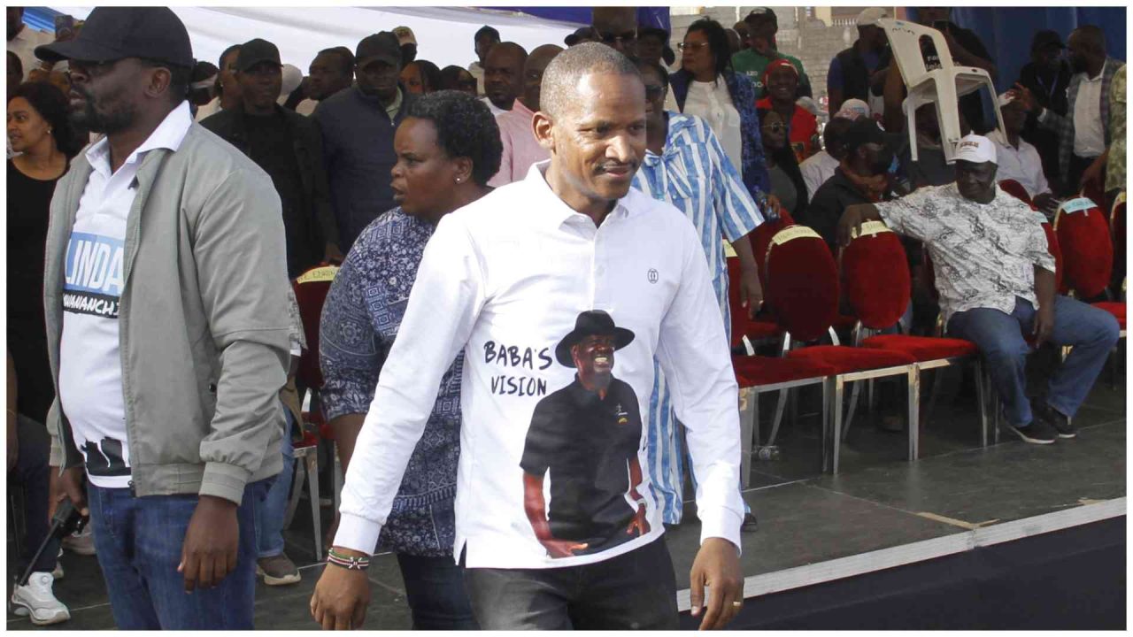 Babu Owino, who is eyeing the Nairobi governorship