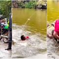 Reported Kericho aspirant Cheptoo Langat joins river recovery, stirring debate