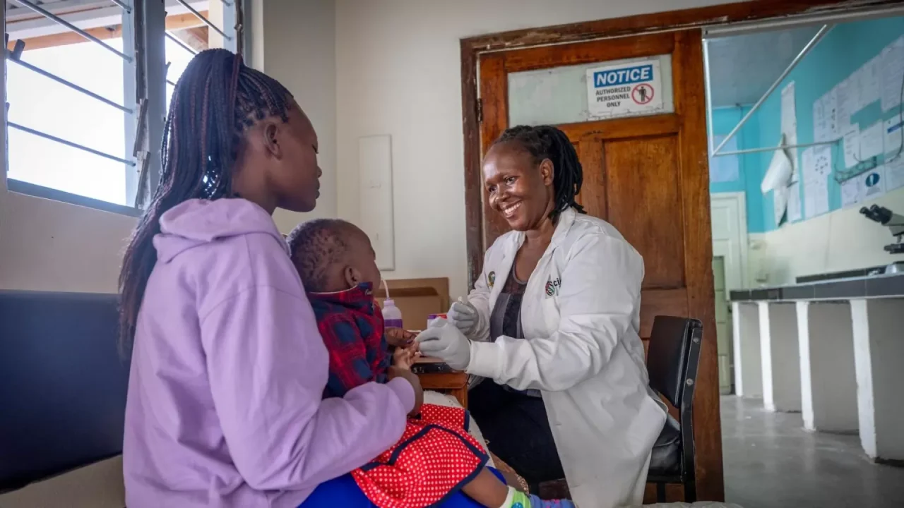 County healthcare facility in Kenya
