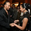 Kim Kardashian and Lewis Hamilton Share Public Kiss at Gala