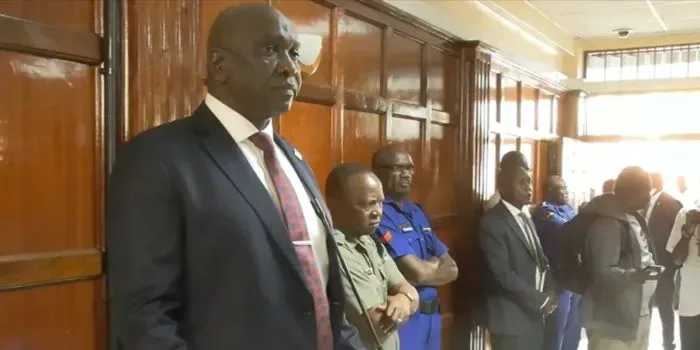 Inspector General of Police Douglas Kanja