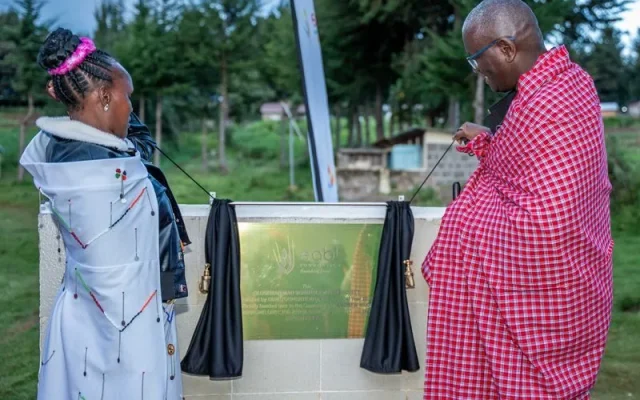 EABL commissions Narok water project to serve more than 8,000 residents
