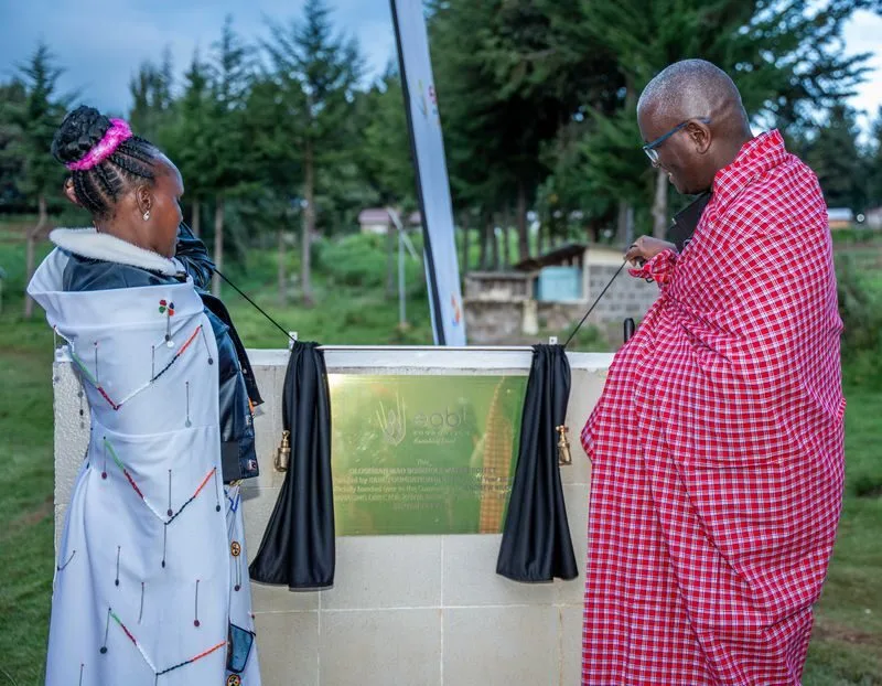 Community water project in Mao, Narok County