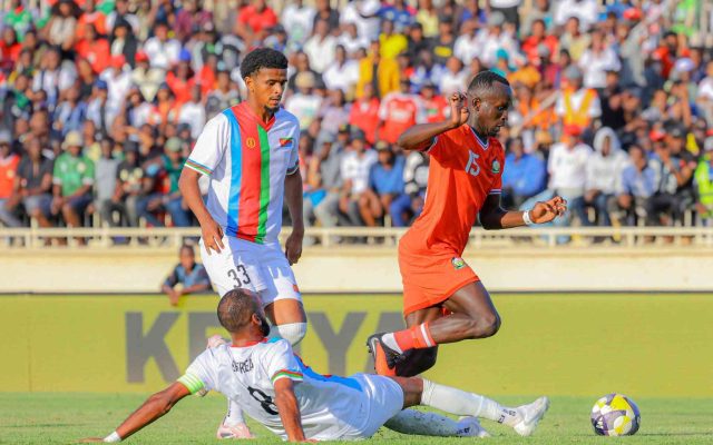 Ogam’s late equaliser earns Harambee Stars 1-1 draw against Eritrea