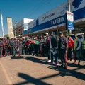 Athletics legends at the Eldoret sports tourism run