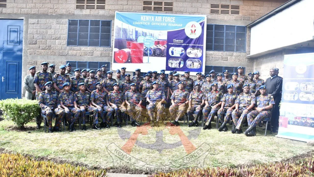 Kenya Air Force logistics seminar at Moi Air Base