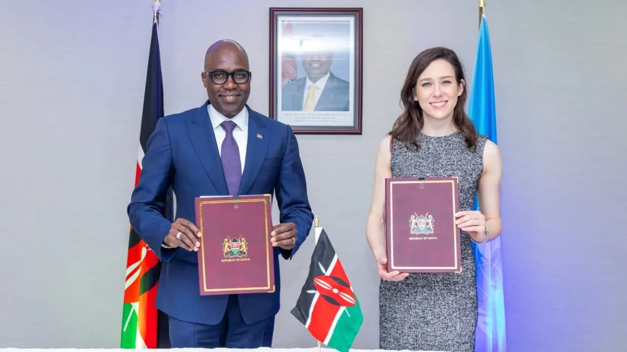 Kenya and Anthropic responsible AI cooperation signing