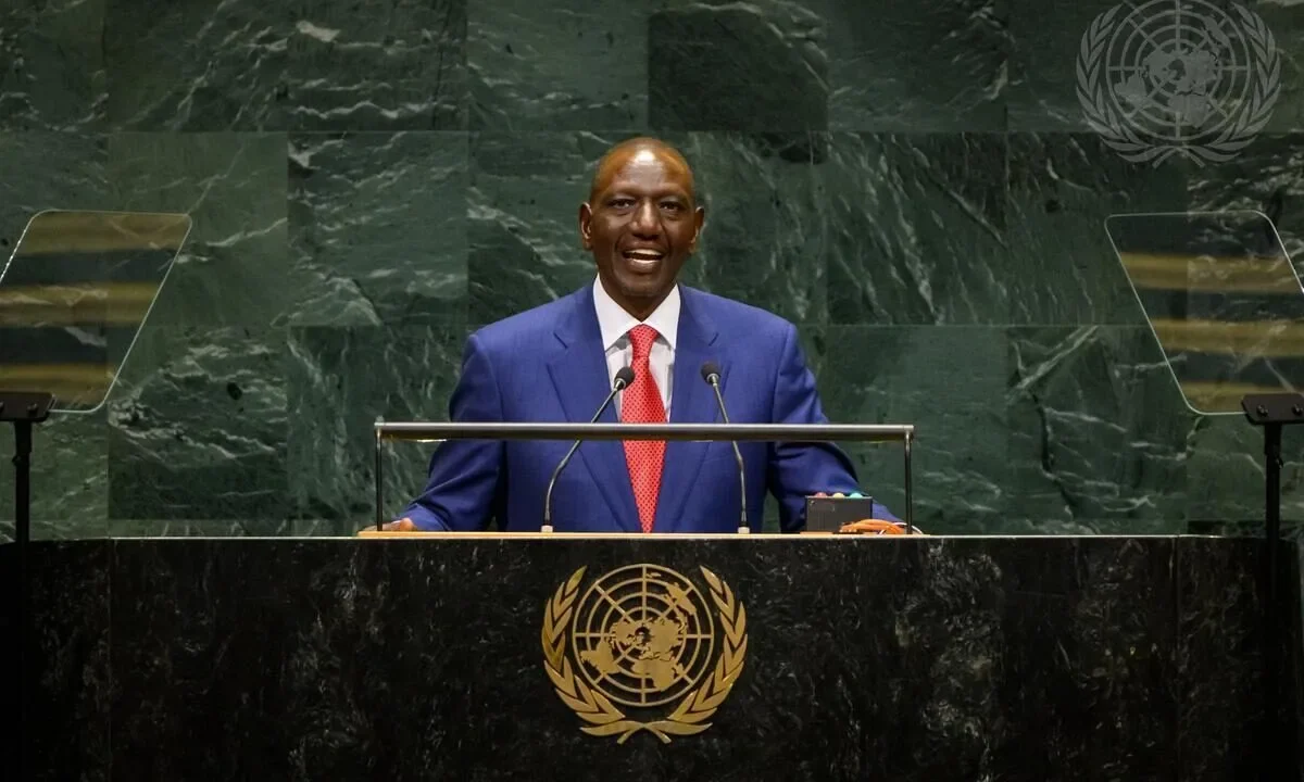President William Ruto at UNGA engagements