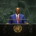 President William Ruto at UNGA engagements