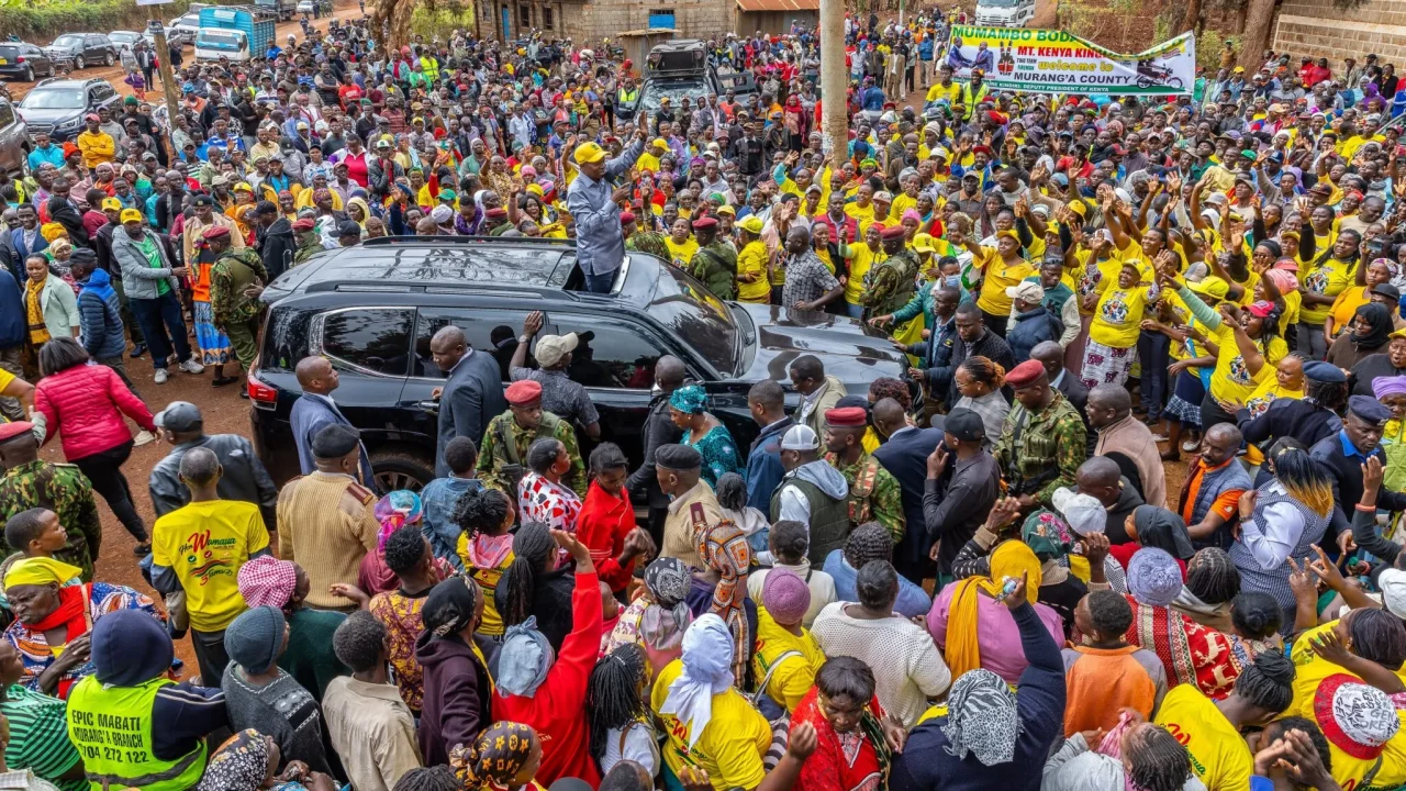 Kindiki points to Murang’a projects as evidence of Kenya Kwanza manifesto rollout