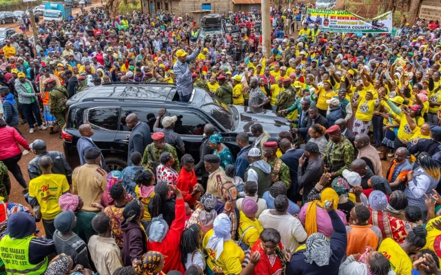 Kindiki points to Murang’a projects as evidence of Kenya Kwanza manifesto rollout