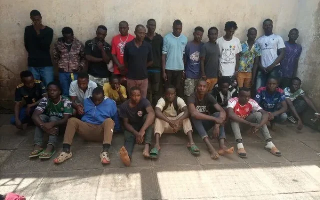 25 Suspected Gang Members Arrested in Kitale Security Crackdown