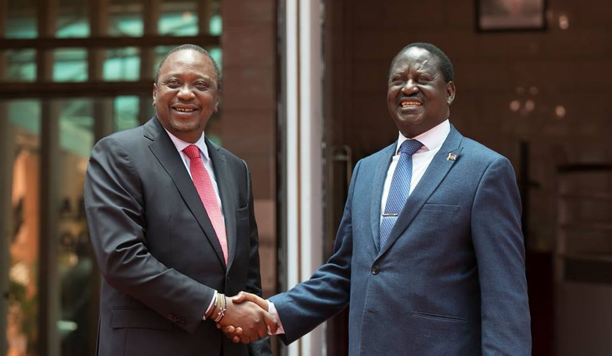 Uhuru says Raila won 2022 election