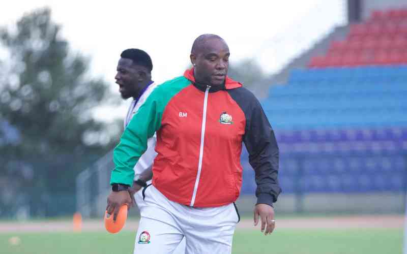 Harambee Stars head coach Benni McCarthy