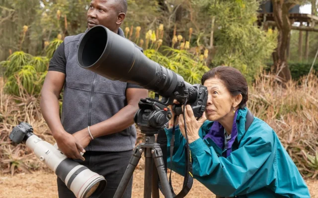 Princess Takamado spots migratory birds during Kakuzi tour in Murang’a