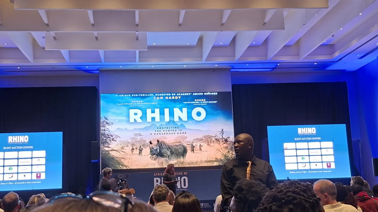 RHINO documentary African premiere in Nairobi