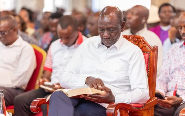 Ruto Warns Leaders Against Drunken Public Appearances After Uhuru Criticism
