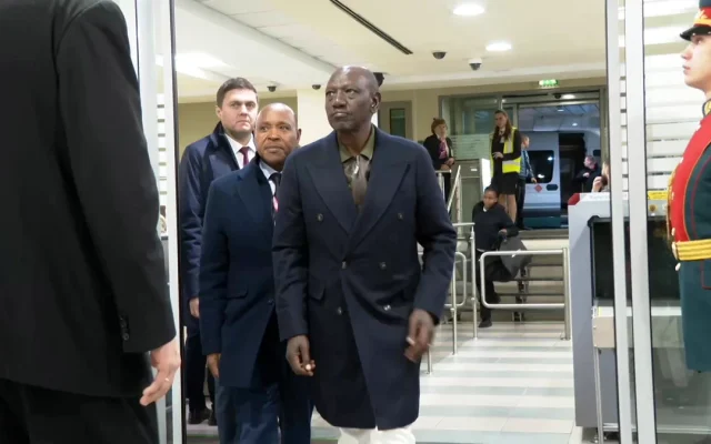 Ruto Arrives in Moscow for Russia-Africa Summit, Seeking Stronger Economic Ties