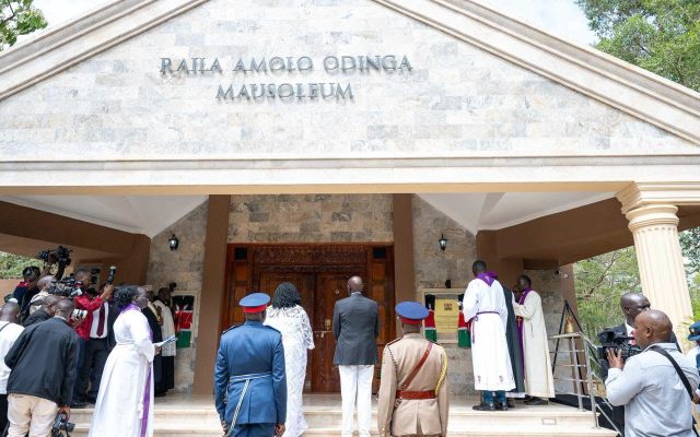 Ruto Commissions Raila Odinga Mausoleum in Bondo