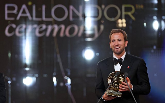 Kane Ballon d’Or win ends England’s 25-year wait