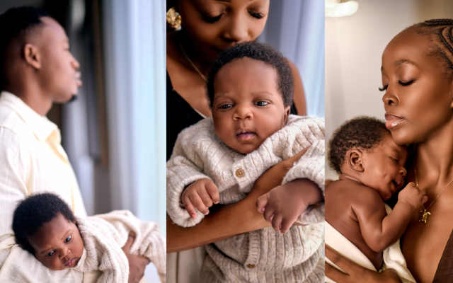 Akoko Val Reveals Newborn Son Ryver Jamie