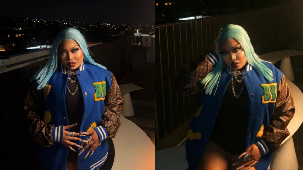 Thickky Sandra Channels North West for Halloween