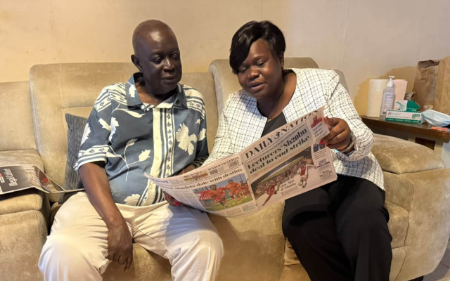 Gladys Wanga Visits Oburu Oginga, Shares Recovery Update