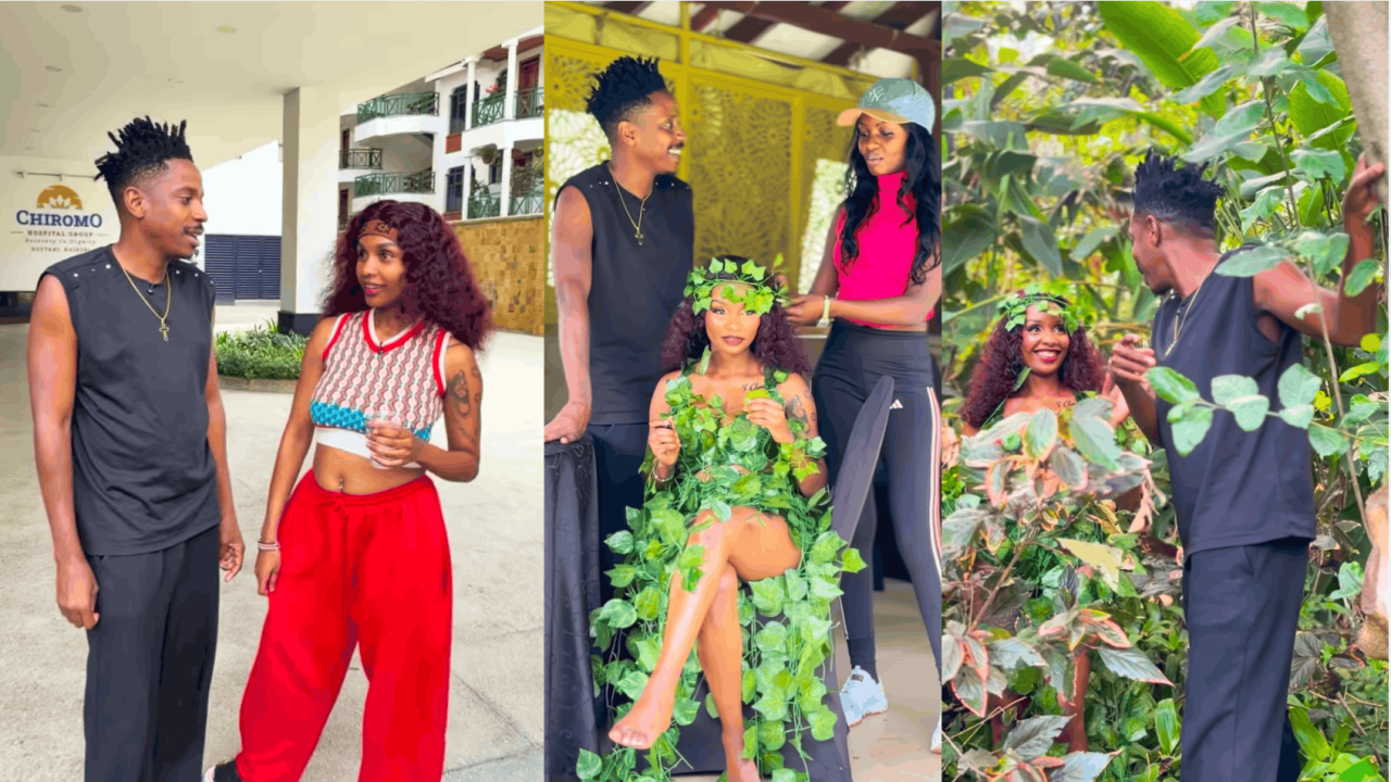 Eric Omondi Takes Georgina for Halloween Shoot on Day 30 of Recovery