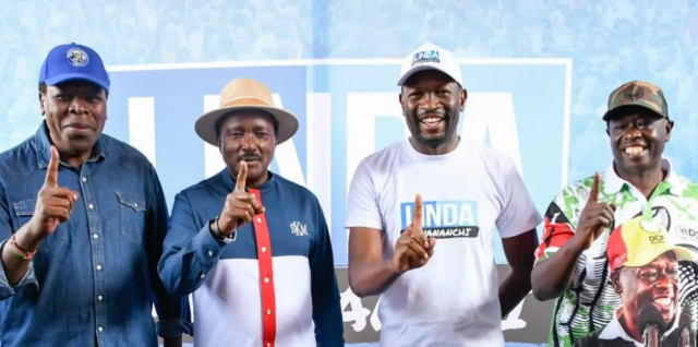 Gachagua, Kalonzo Join Sifuna as Linda Mwananchi Opens Nairobi Headquarters